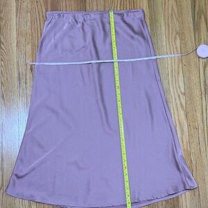 Love Tree Mauve A-Line Skirt
